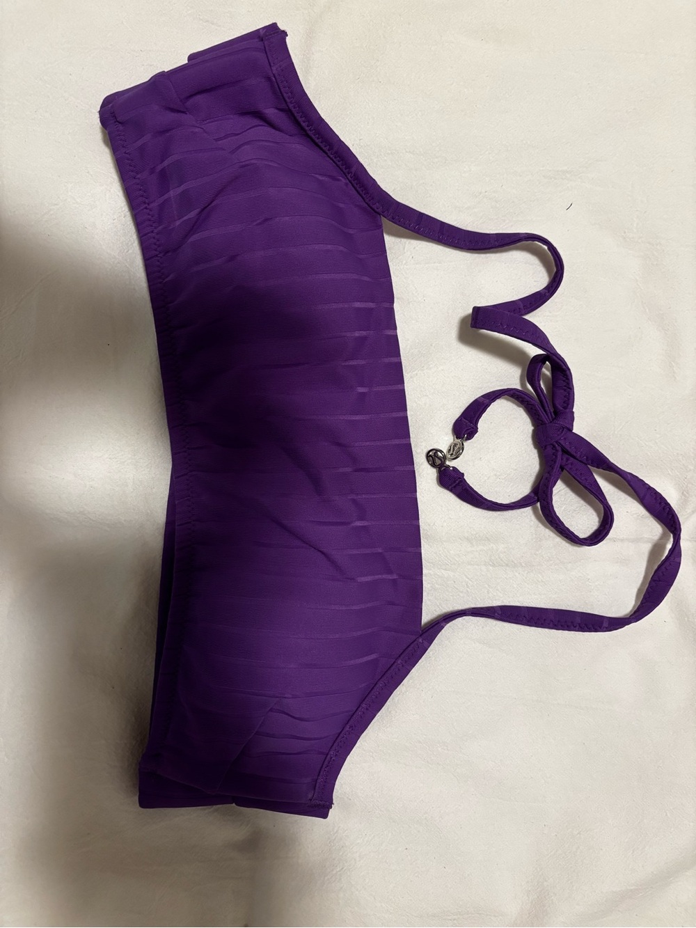 lululemon athletica Purple Bandeau Bikini Top